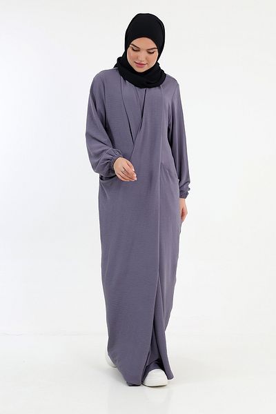 Berel Moda Gray Bihter Cross Dress