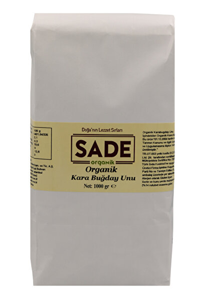 Sade Organik Karabuğday Unu 1000 gr
