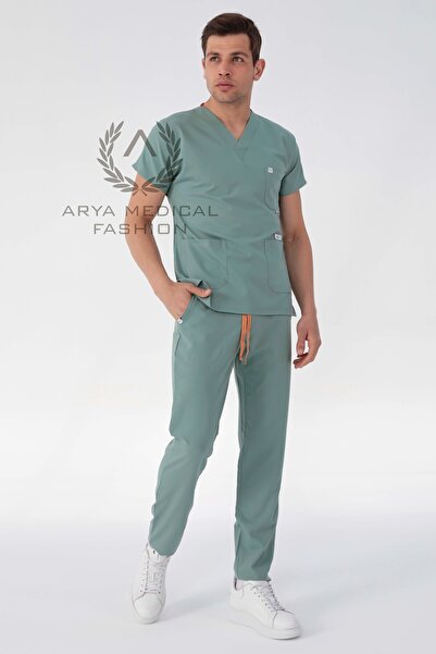 ARYA MEDİKAL Arya Medikal Exclusive Seri Doktor Hemşire Üniforma Takımı Scrubs
