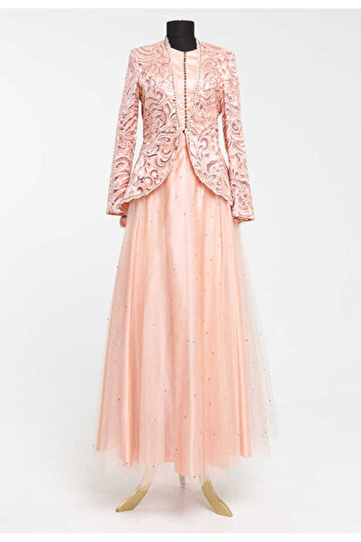 Setrms 15y1004 Payetli Boncuk Detaylı Abiye