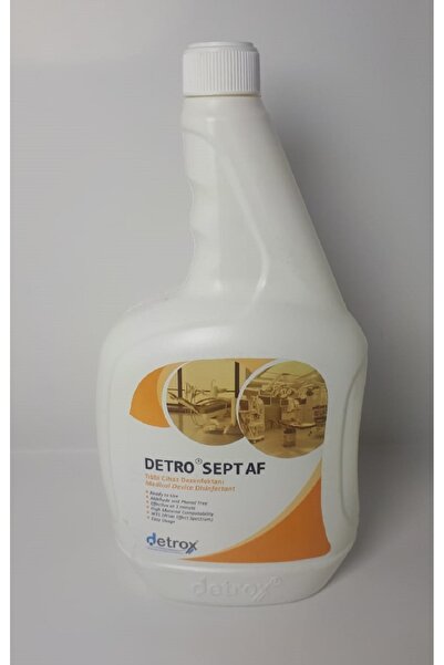 Detrox Detrosept Af Tıbbi Ekipman Sprey Ve Yüzey Dezenfaktanı 1 LT