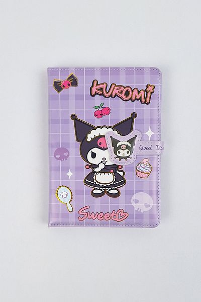 Bold Grup Caiet Kuromi 3D Flip Cover A5 – cu planificator, calendar și conținut pentru lista de activități