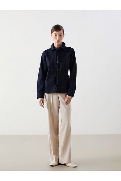 LC Waikiki Cămașă de jeans pentru femei Regular Fit