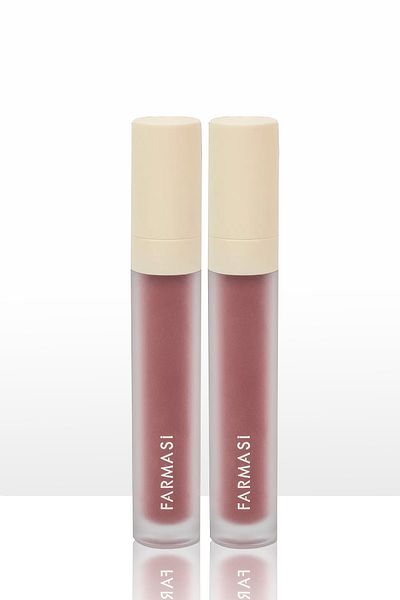Farmasi 2 Pack Matte Liquid Lipstick 09 Wild Rose
