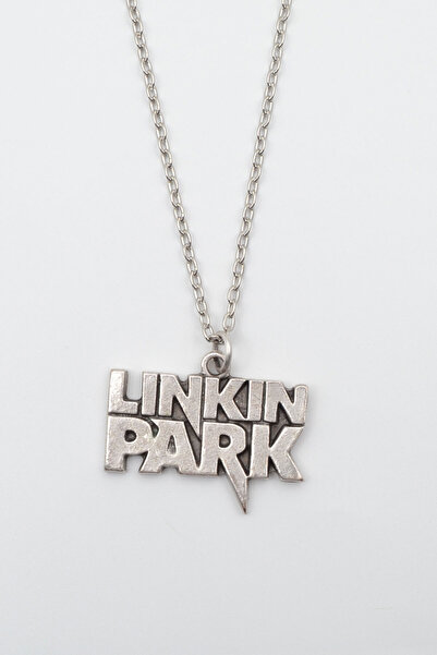 Bu Farklı Linkin Park Gümüş Kaplama Düz Zincir Kolye