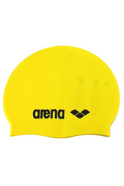 ARENA Classic Silicone Unisex Sarı Yüzücü Bone 9166235