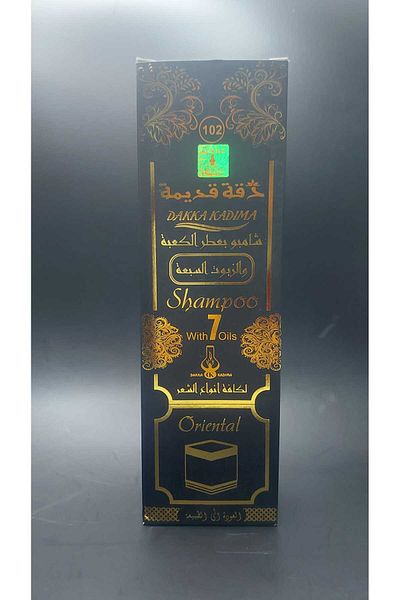 DAKKA KADİMA Shampun for All Hair Types with Kaaba Smell and Seven Oils