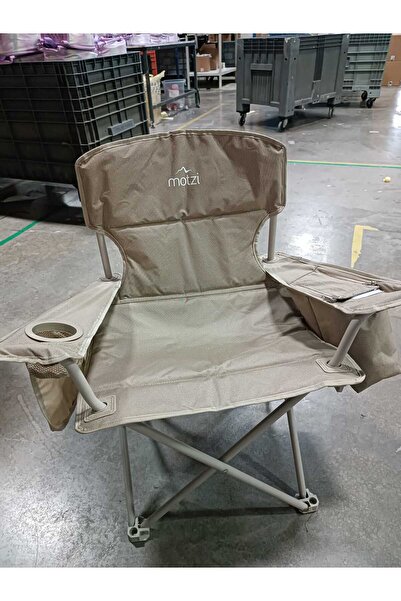 Motzi Katlanır kamp sandalyesi, xl 150 kg,kamp sandalyesi, soğutuculu kamp sandalyesi, termal sandalye,