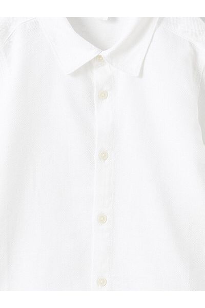 LC Waikiki Long Sleeve Basic Boy's Shirt