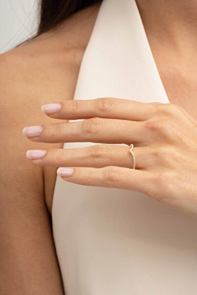 Sümer Telkari Elegant Altın Kaplama Gümüş İnce Yüzük 5964