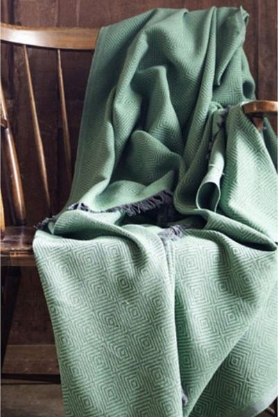 esdekor Green Maia Sofa Shawl 170*230 cm