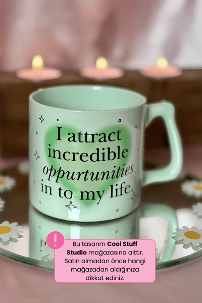 Cool Stuff INCREDIBLE OPPORTUNITIES Yeşil Kupa