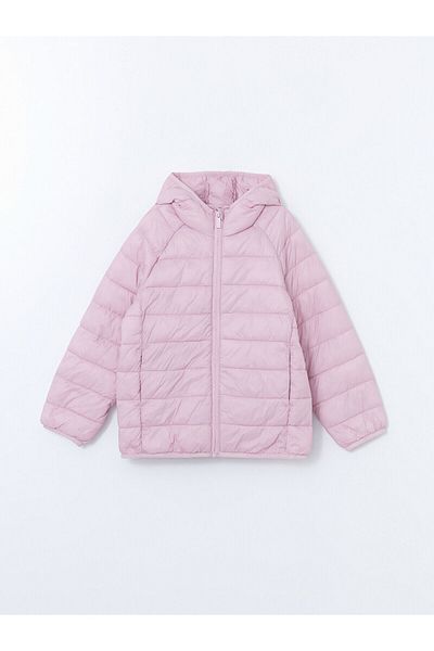 LC Waikiki Puffermantel für Mädchen mit Kapuze