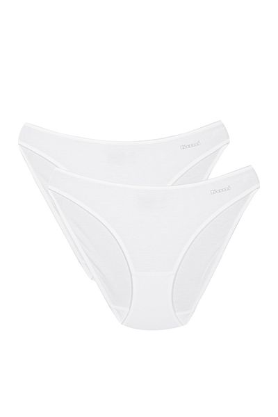 Kom Chiloți de bază din bumbac și modal pentru femei, 4 bucăți, pachet de patru LK.01.09.LL.037