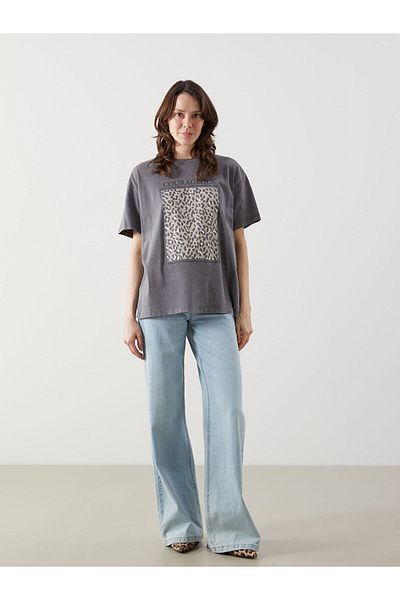 LC Waikiki Crew Neck Printed Women's T-Shirt