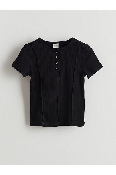 LC Waikiki Κοριτσίστικο T-Shirt Crew Neck