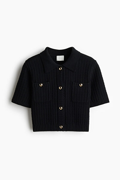 H&M Yakalı Hırka