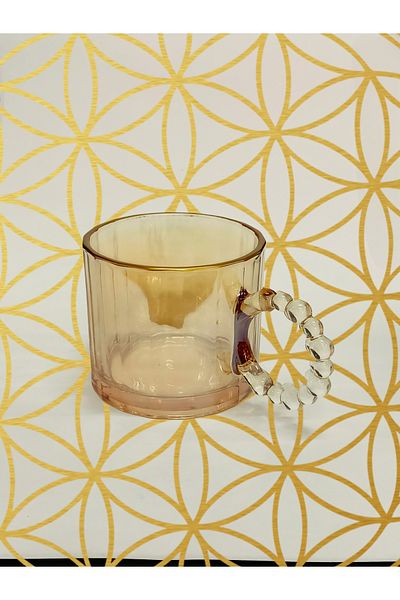 SAMSA Large Size Tea & Coffee Cup with Bead Handle 1 Pc