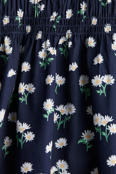 H&M Büzgülü Poplin Elbise