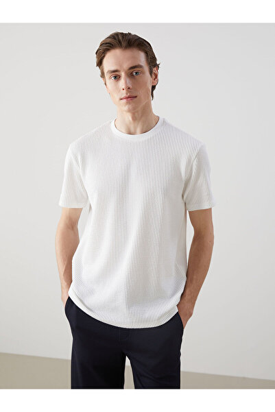 LC Waikiki Ανδρικό μπλουζάκι με κοντό μανίκι New Season Crew Neck - S5G375Z8