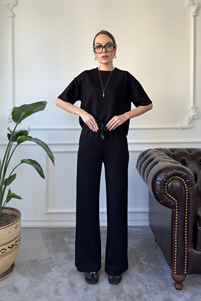 MAGARDE Modal Fabric Brand Basic Σετ - ΜΑΥΡΟ