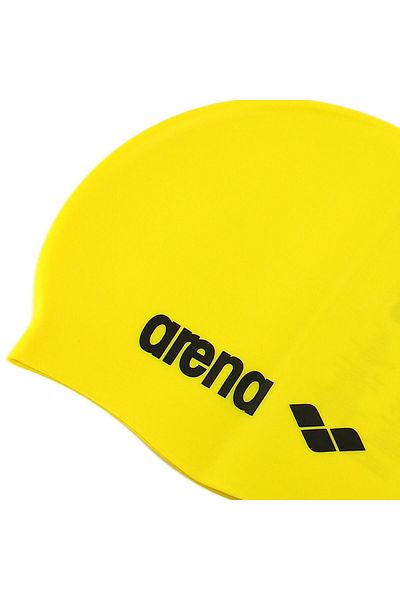 ARENA Classic Silicone Unisex Sarı Yüzücü Bone 9166235