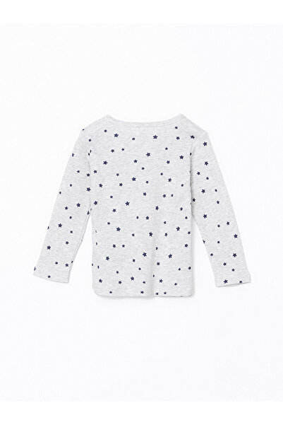 LC Waikiki Lcw Baby Gray Printed Boy's Pajamas