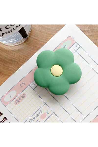 EDELFU Popsocket Sevimli Çiçekler Desenli Telefon Tutacağı Sert Yüzey Yapışkanlı Parmak Tutucu