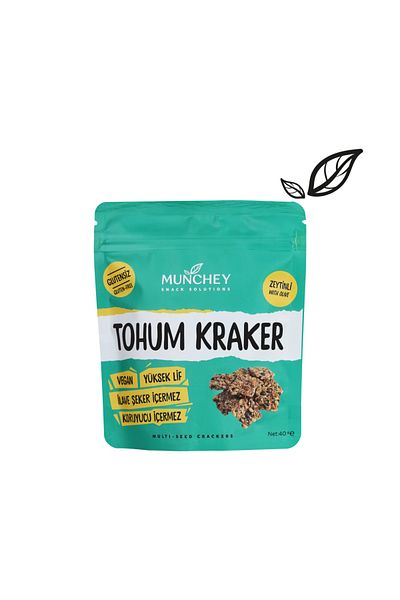 MUNCHEY Seed Cracker with Olives 40g