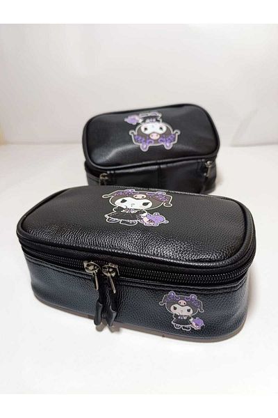 VoyagerBAG Kuromi Printed Sunii Leather Luxury Pencil Case and Stationery for School