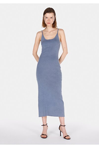 Colin's Slim Fit Straight Women's Blue Strap Dress
