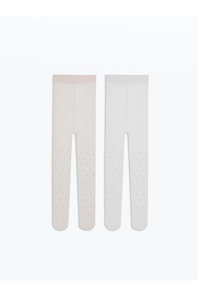 LC Waikiki New Season Basic Baby Girl Pantyhose 2-Piece - S51823Z1