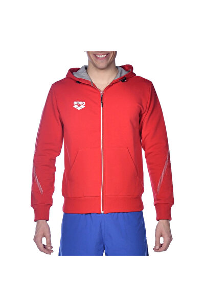 ARENA Tl Hooded Unisex Kırmızı Günlük Stil Ceket 1D34740