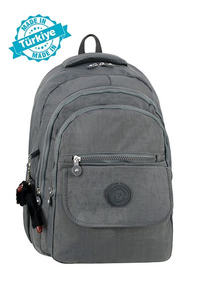 Niss Store Unisex Monkey Gift Waterproof Crinkle Daily Backpack and School Bag