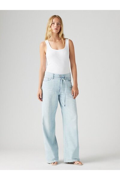 Levi's XL Straight Cotton Linen Kadın Jean Pantolon - Luxury Trip