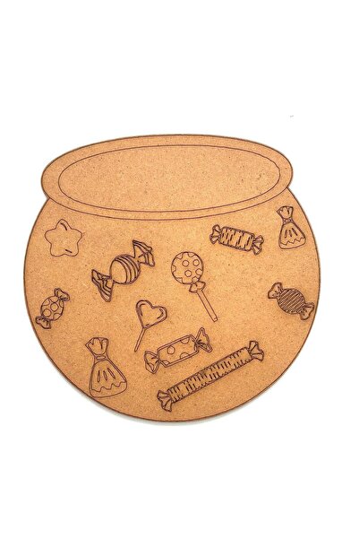 M&T WORKSHOP 5'li Paket Ramazan Bayramı Şekerleme Boyama Ahşap Boyama Bayram ...