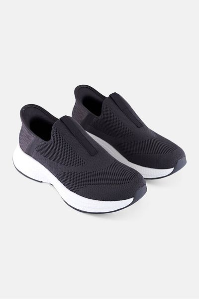 RBX Men Slip On Training Shoes, Dark Grey