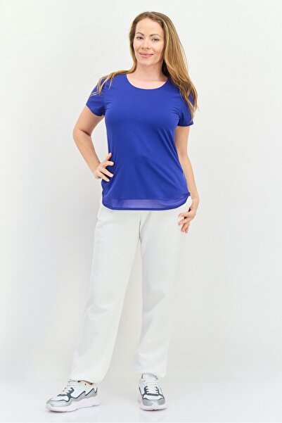 Head Women Sportswear Fit Short Sleeves Training Top, Dark Blue