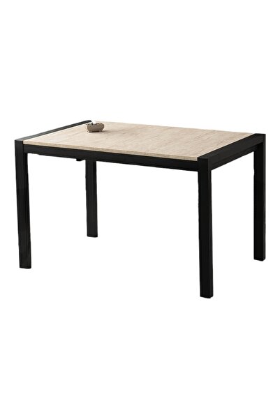 Viento Mobilya Tuğra Sidon Desen Ayaktan Açılır 120X75 Masa (Açılımış Ölçüsü ...