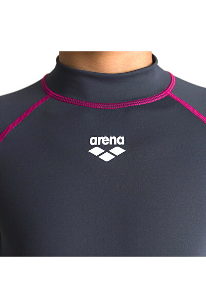 ARENA G Rash Vest S/S Kids Gray Swimmer T-Shirt 003141560