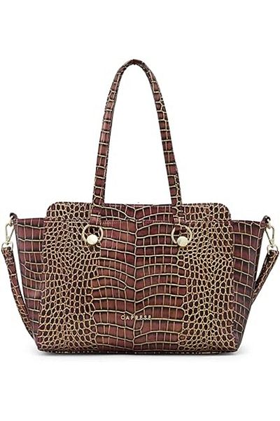 Caprese Miranda Women Handbag|durable And Stylish Ladies Satchel|large| Burgundy