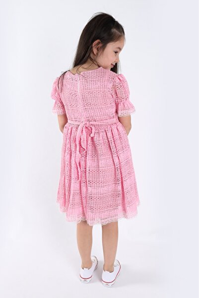 aden kids kız çocuk çantalı elbise