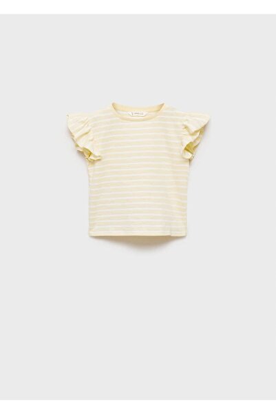 MANGO Baby 100% памучна тениска с райета