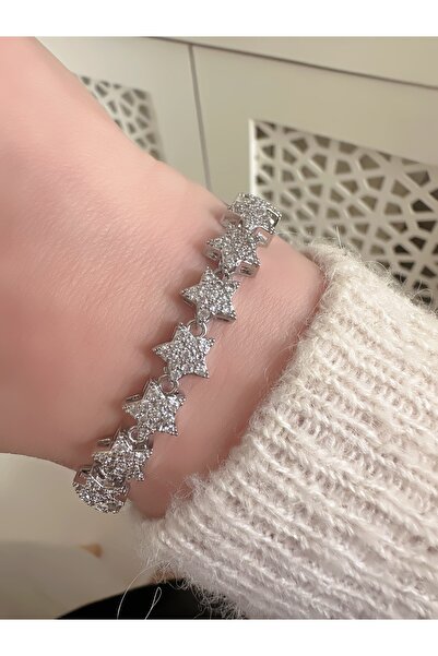 ECEMSEL سوار ستار زيركون ستيل