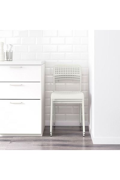 IKEA ADDE Chair, White
