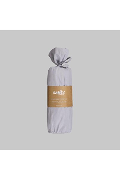 Sarev Lilac 100% Cotton Double 160*200 cm 2 Pieces Fitted Sheet Set with Pill...