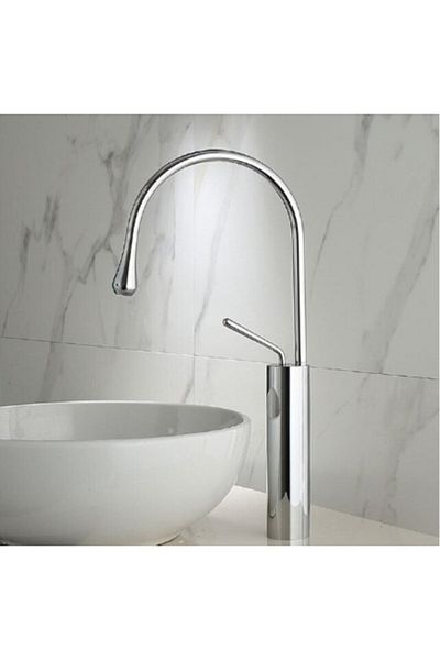Boheme Mars Chrome Bowl Sink Faucet