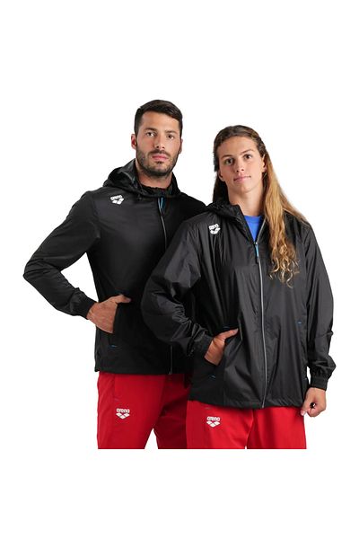 ARENA Unisex Μαύρο Ανεμοδαρμένο - Casual Style, Team Solid 004913500