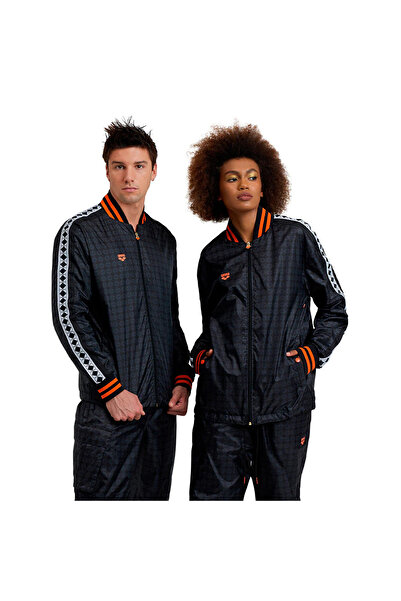 ARENA 50Th Black Full Zip Unisex Siyah Günlük Stil Ceket 006238131