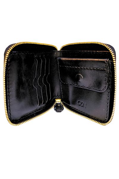 GÖN Genuine Leather Black Women's Wallet - 37 Model